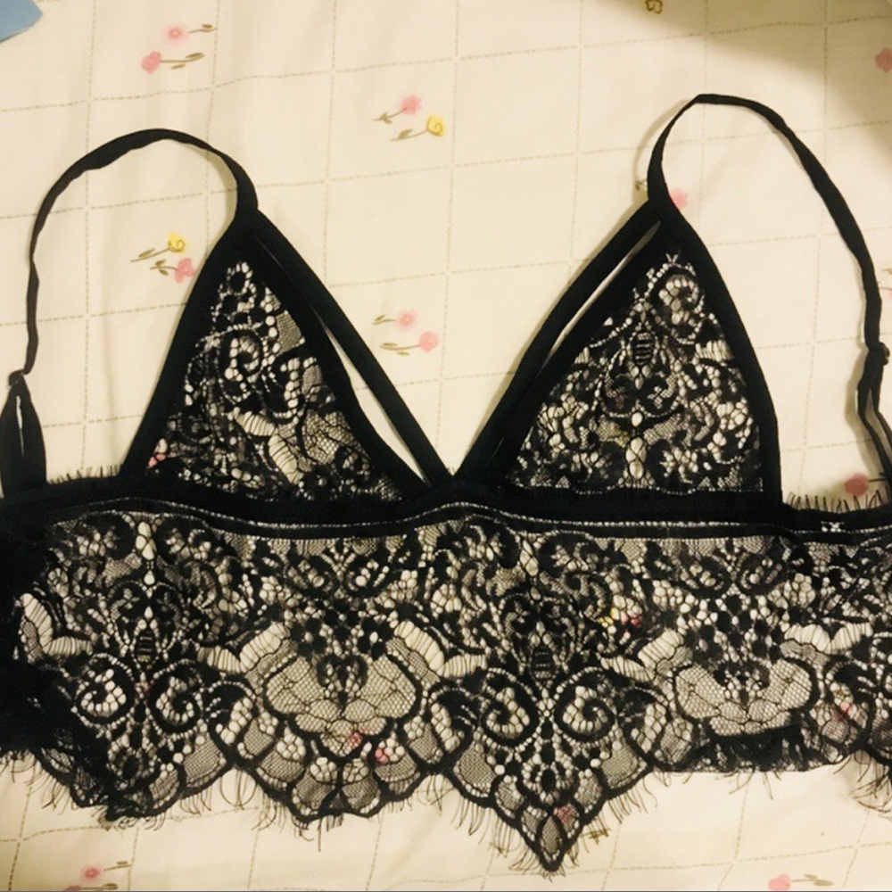 ✨HP Sexy Boho Sheer Lace Bralette - Picture 7 of 7